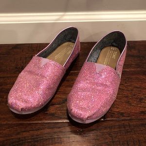 Pink glitter / sparkle TOMs